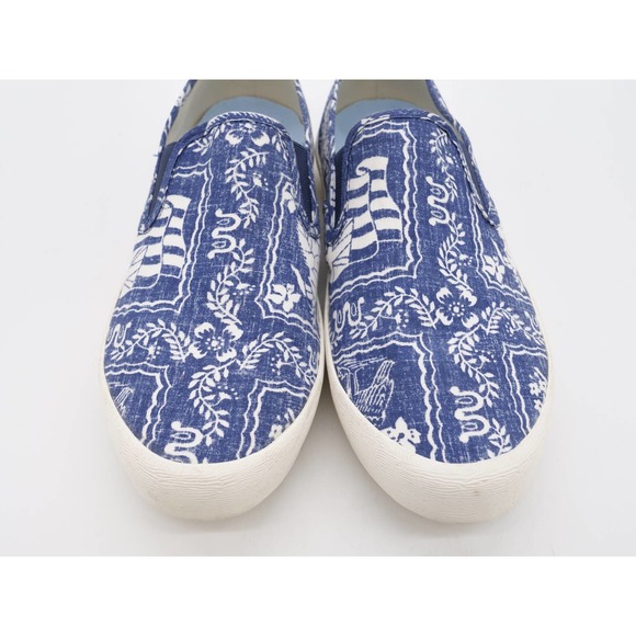 Seavees Slip On Shoes Mens 8 Reyn Spooner Baja Blue Casual Low Top Sneaker - Picture 6 of 11